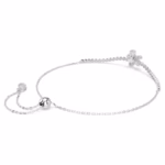 Ariana Grande x Swarovski bracelet Mixed cuts, Flower, Multicoloured, Rhodium plated - Image 5