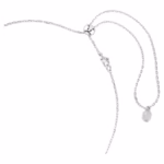 Ariana Grande x Swarovski necklace Mixed cuts, Multicoloured, Rhodium plated - Image 4
