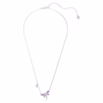 Ariana Grande x Swarovski pendant Mixed cuts, Dragonfly, Multicoloured, Rhodium plated - Image 3