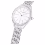 Attract watch Swiss Made, Metal bracelet, Silver Tone, Stainless steel - Image 4