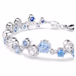 Constella bracelet Mixed cuts, Blue, Rhodium plated - Image 3