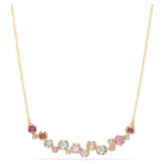 Constella set Mixed cuts, Multicoloured, 18K gold finish - Image 5