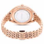 Crystalline aura watch Swiss Made, Metal bracelet, Rose gold tone, Rose gold-tone finish - Image 4