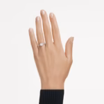 Galaxy ring Lab-grown diamonds 0.43 ct tw, Mixed shapes, Sterling silver - Image 2