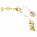 Gema bracelet Mixed cuts, Multicoloured, 18K gold finish - Image 4
