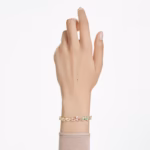 Constella bracelet Mixed cuts, Blue, Rhodium plated - Image 8