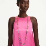 Gema strandage, Mixed cuts, Multicoloured, 18K gold finish - Image 2