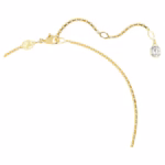 Idyllia pendant Mixed cuts, Flower, Multicoloured, 18K gold finish - Image 4