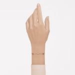 Imber bracelet Round cut, Multicoloured, 18K rose gold finish - Image 6