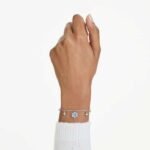 Magic bracelet, Snowflake, Blue, Rhodium plated - Image 2