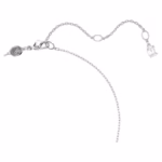 Matrix pendant Baguette cut, Knot, White, Rhodium plated - Image 5