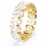 Matrix ring Oval cut, White, 18K gold finish - Image 3
