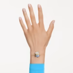 Minions Bob bracelet Pavé, Multicoloured, 18K gold finish - Image 6