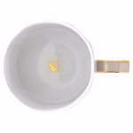 Signum mug with lid Porcelain, Beige - Image 4