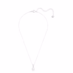 Stilla pendant Round cut, White, Rhodium plated - Image 3