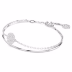 Sublima bangle White, Rhodium plated - Image 4