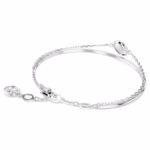 Sublima bangle White, Rhodium plated - Image 6