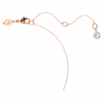 Sublima pendant Crystal pearl, Moon, Multicoloured, 18K rose gold finish - Image 4