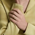 Sublima ring, Round cut, Star, Multicoloured, 18K gold finish - Image 2