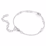 Swan bracelet Mixed cuts, Swan, White, Rhodium plated - Image 4