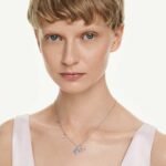 Symbolica pendant, Star, Blue, Rhodium plated - Image 2