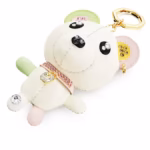 Teddy bag charm Bear, Multicoloured, Gold-tone plated - Image 5
