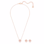 Una set Mixed cuts, Clover, Pink, 18K rose gold finish - Image 2