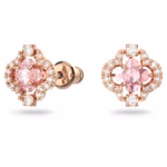 Una set Mixed cuts, Clover, Pink, 18K rose gold finish - Image 3