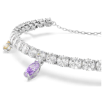 Ariana Grande x Swarovski bracelet Mixed cuts, Multicoloured, Rhodium plated - Image 3