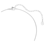 Ariana Grande x Swarovski set Crystal pearl, Round cut, Flower, White, Rhodium plated - Image 3