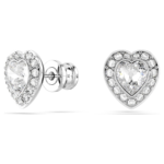 Ariana Grande x Swarovski set Mixed cuts, Heart, White, Rhodium plated - Image 7