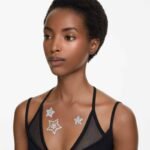 Body jewel Set (4), Star, White - Image 2
