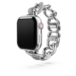 Chain strap For Apple Watch® 40 mm & 41mm, Silver tone, Stainless steel - Image 3