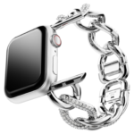 Chain strap For Apple Watch® 40 mm & 41mm, Silver tone, Stainless steel - Image 4
