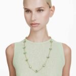 Chroma strandage Octagon cut, Multicoloured, 18K gold finish - Image 2