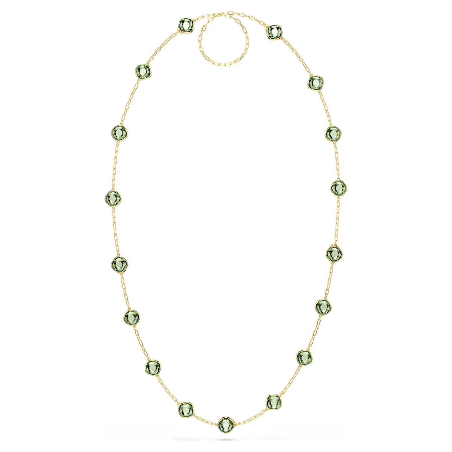 chroma-strandage-octagon-cut-multicoloured-18k-gold-finish-swarovski-5695863 Chroma strandage Octagon cut, Multicoloured, 18K gold finish - Image 1