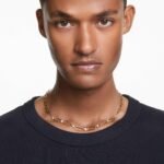 Constella necklace White, 18K gold finish - Image 6