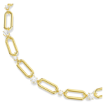 Constella necklace White, 18K gold finish - Image 3