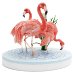 Crystal Myriad Flamingos