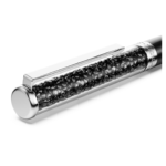 Crystalline ballpoint pen Black, Black lacquered, chrome plated - Image 4
