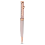 Crystalline ballpoint pen Heart, Rose gold tone, Pink lacquered, rose gold-tone plated - Image 4