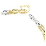 Dextera bracelet Round cut, White, Mixed metal finish - Image 4