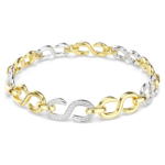 Dextera bracelet Round cut, White, Mixed metal finish - Image 5