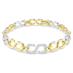 Dextera bracelet Round cut, White, Mixed metal finish - Image 7