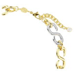 Dextera necklace Round cut, Chain, White, Mixed metal finish - Image 4