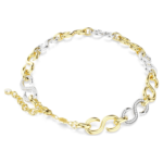 Dextera necklace Round cut, Chain, White, Mixed metal finish - Image 5