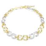 Dextera necklace Round cut, Chain, White, Mixed metal finish - Image 8