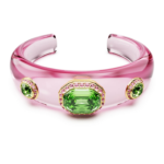 Dulcis cuff Mixed cuts, Multicoloured, 18K gold finish - Image 5