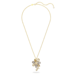 Elegance of Africa necklace Flower, Multicoloured, Gold-tone plated - Image 3