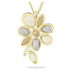 Elegance of Africa necklace Flower, Multicoloured, Gold-tone plated - Image 5